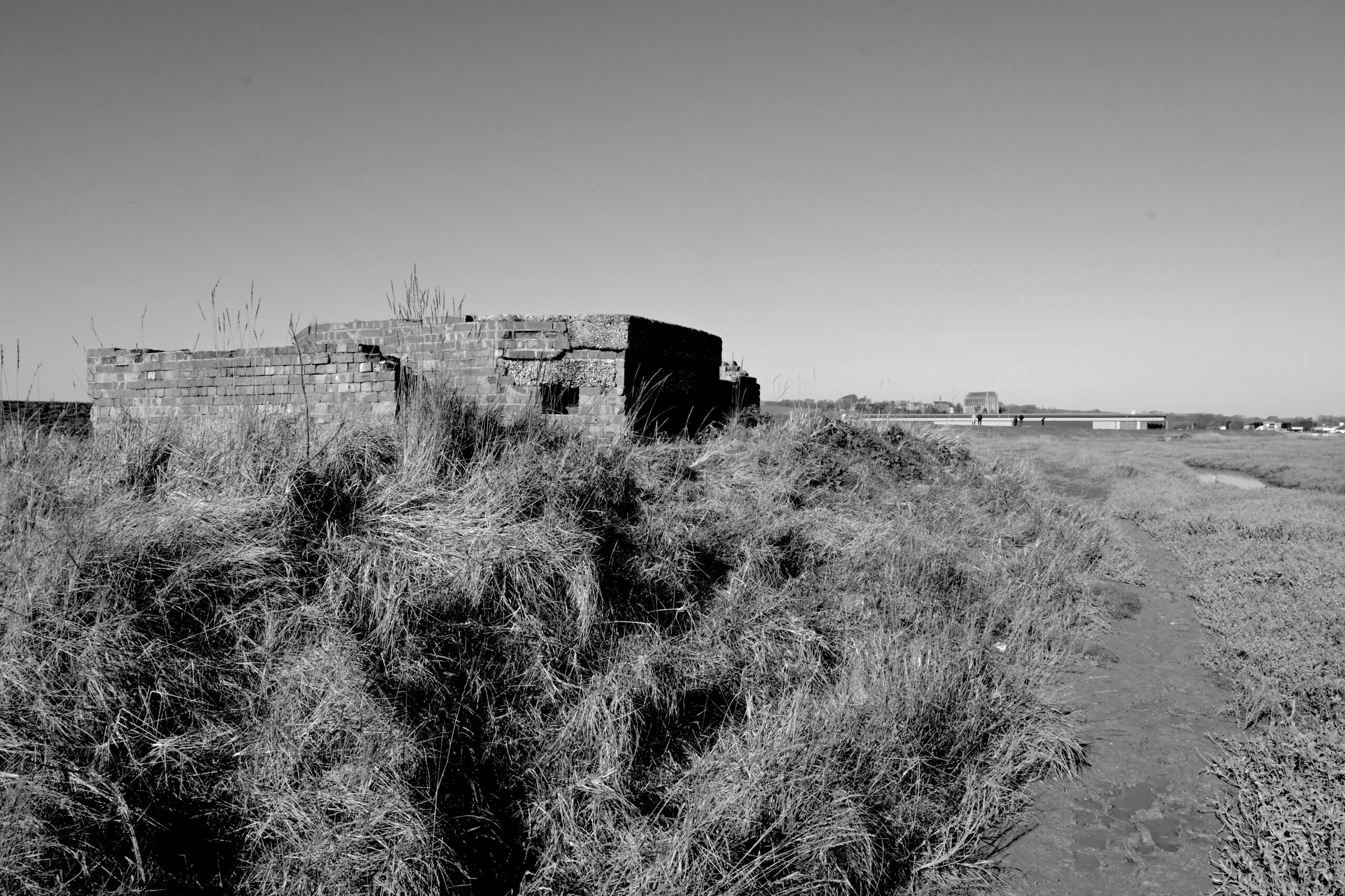 A WW2 pillbox on the river Adur, part of my Loopholes project by Ant Tyler
